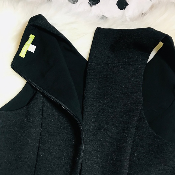 Gianni Bini Fit & Flare Zipper Front Pockets Dress - Picture 7 of 8